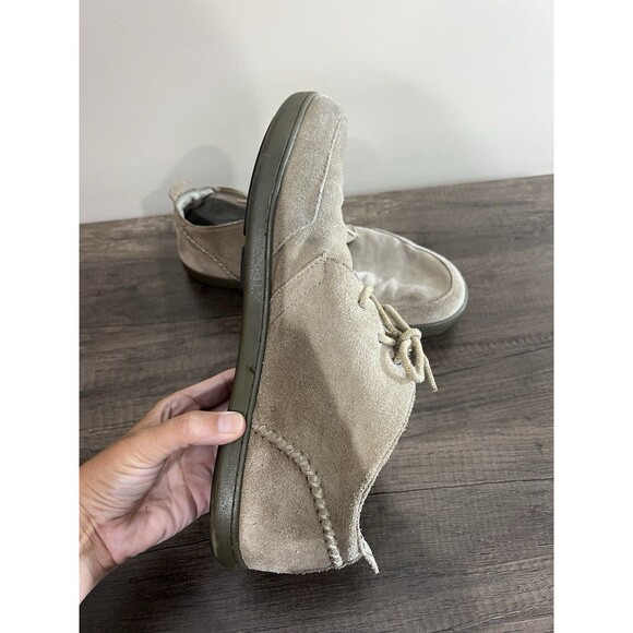 Olukai Maki Shoes Mens Size 11.5 Brown Suede Moccasin Lace Up Chukka Loafers main image 10
